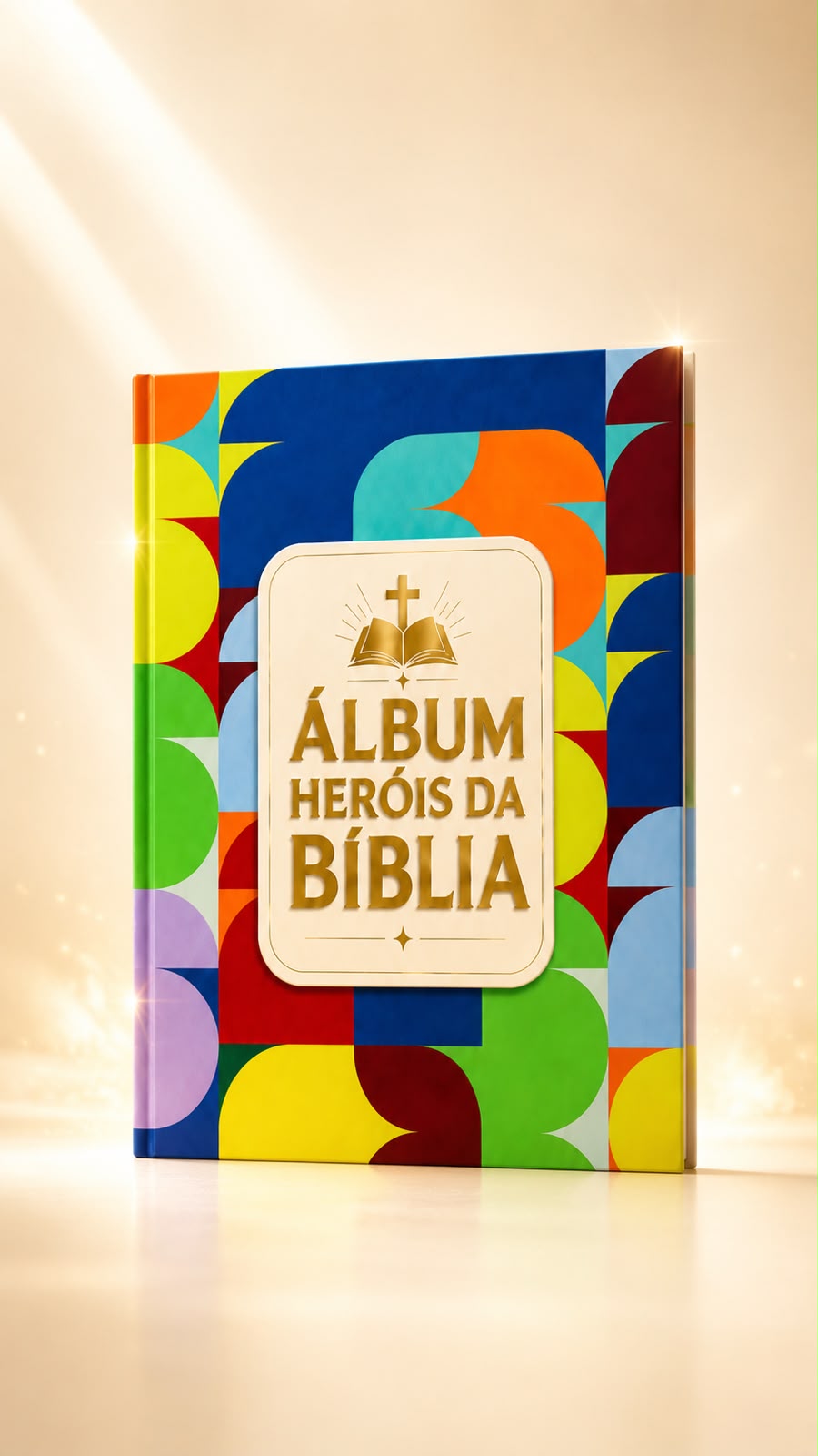 Álbum Heróis da Bíblia — capa
